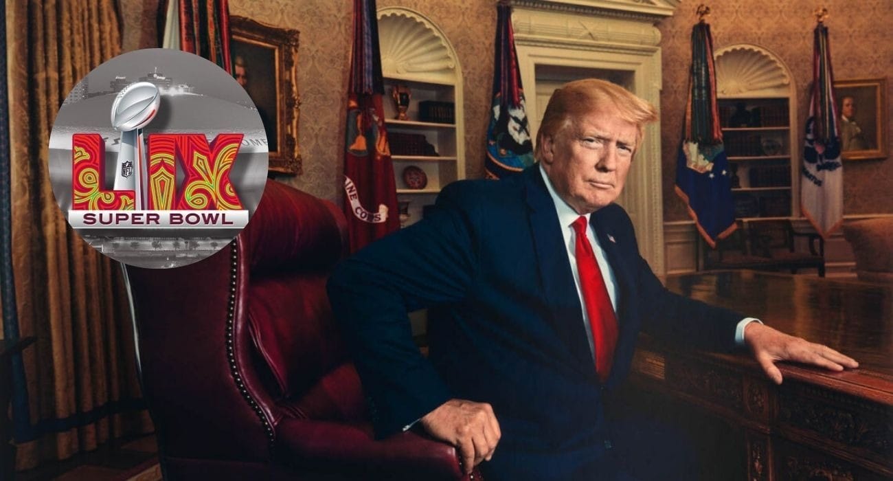 Donald Trump envió sus mejores deseos a los jugadores de Nueva Inglaterra y Seattle que juegan hoy el super Bowl