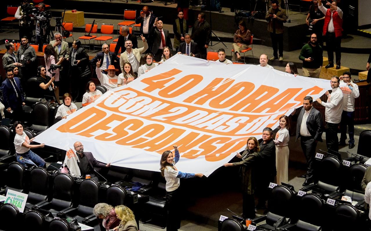 Insiste Movimiento Ciudadano en establecer la jornada laboral en cinco días con 40 horas a la semana