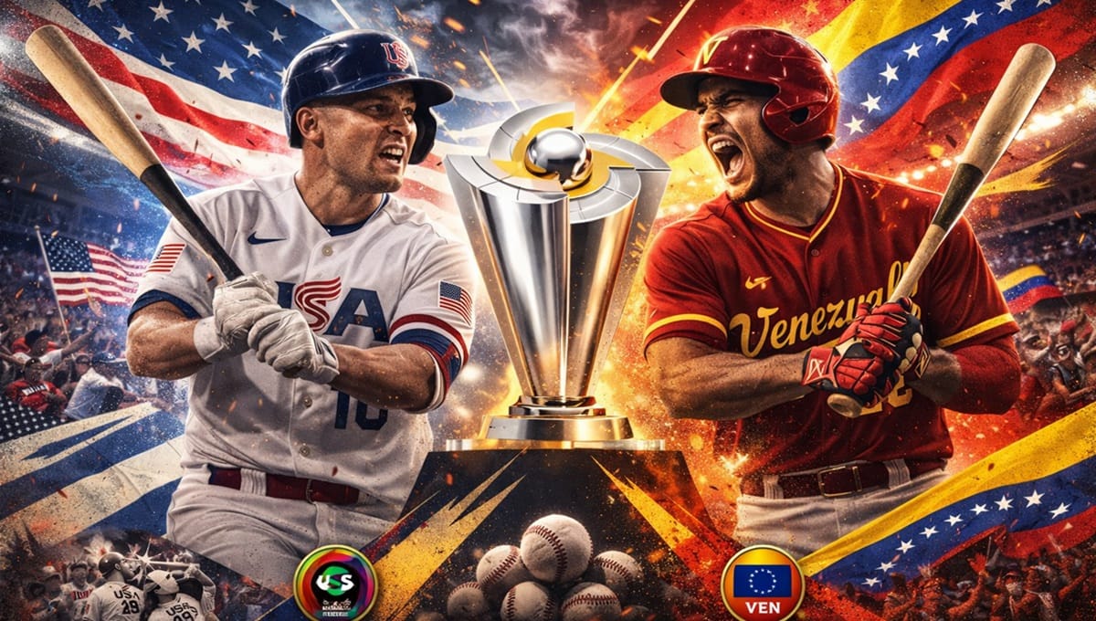 Este martes la final del Mundial de Beisbol 2026, con un Clásico Estados Unidos contra Venezuela