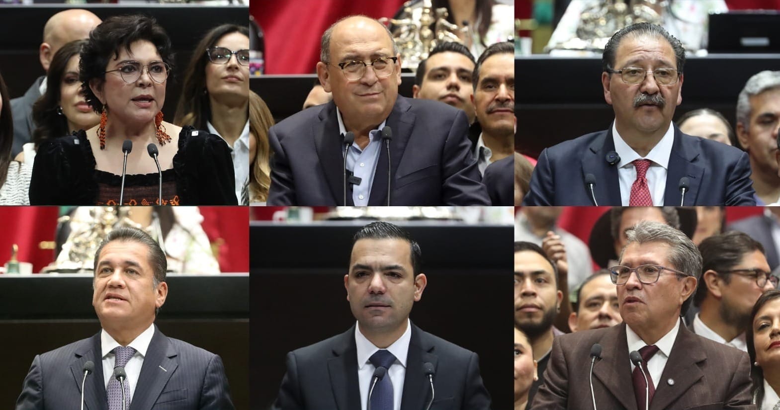 Morena anuncia el Plan B; PAN advierte sobre la censura; PRI acusa la intención de ir al autoritarismo; MC demanda una reforma incluyente; PVEM y PT insisten en sus cuotas