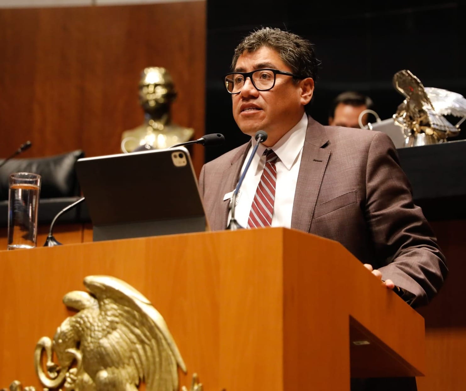 “Es mi derecho constitucional participar en el proceso de selección y como candidata al gobierno de Zacatecas, afirmó Saúl Monreal