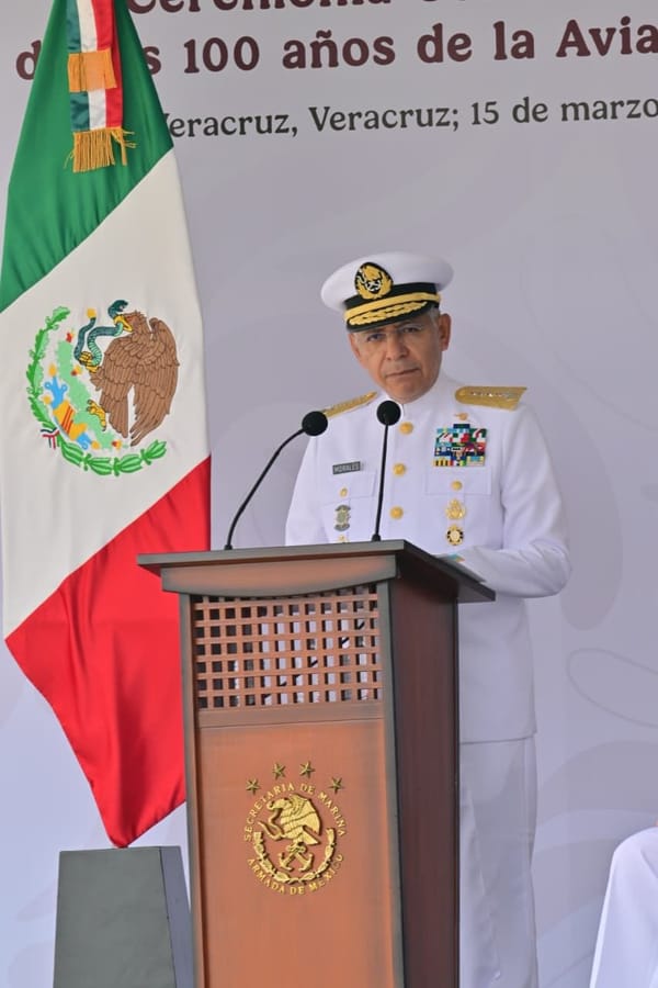Conmemoran 100 años de la Fuerza Aeronaval de México