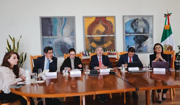 El titular de la SRE sostuvo una reunión virtual con embajadores de medio oriente para conocer de la situación en esa zona