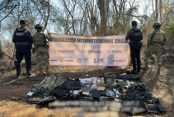 Asegura la Marina drogas sintéticas en Mazatán, con un valor estimado en el mercado de EEUU de mil 250 millones de dólares.