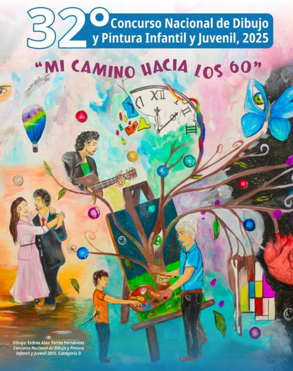 La ONU presentó las obras ganadoras del 32° Concurso Nacional de Dibujo y Pintura 2025.